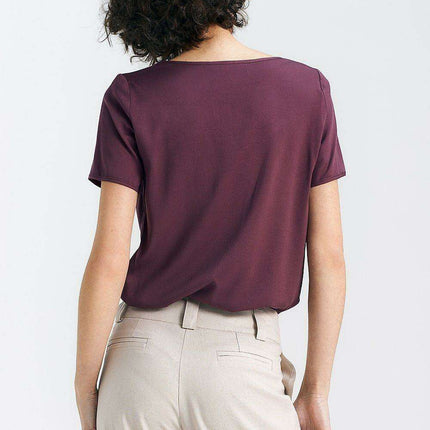 Sophisticated Black Boat Neck Top For Modern Wardrobe - Très Elite
