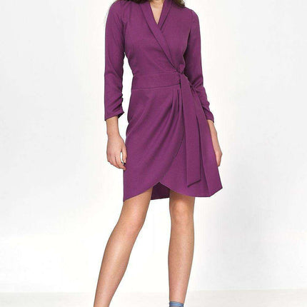 Sophisticated Black Envelope Neck Evening Dress Chic - Très Elite