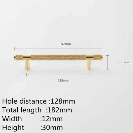Sophisticated Black and Gold Aluminum Cabinet Hardware Collection - Très Elite