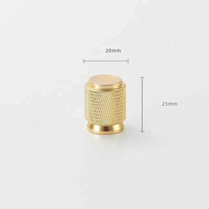 Sophisticated Black and Gold Aluminum Cabinet Hardware Collection - Très Elite
