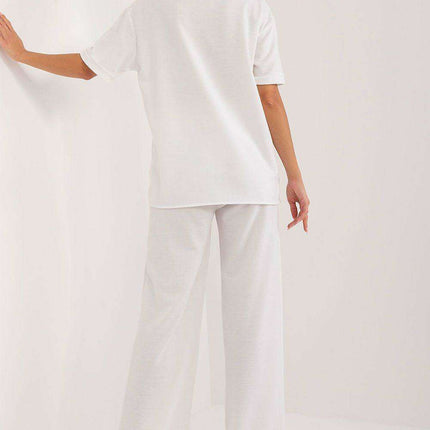Sophisticated Blouse and Trousers Set - Très Elite