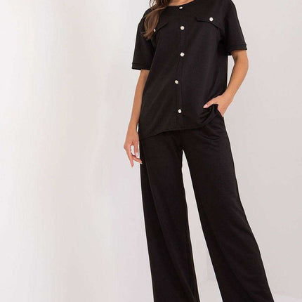 Sophisticated Blouse and Trousers Set - Très Elite