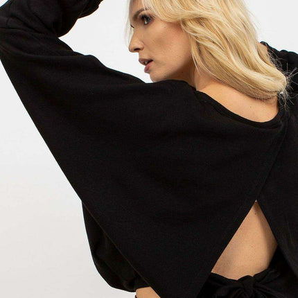 Sophisticated Boatneck Sweater with Stylish Back Slit - Très Elite