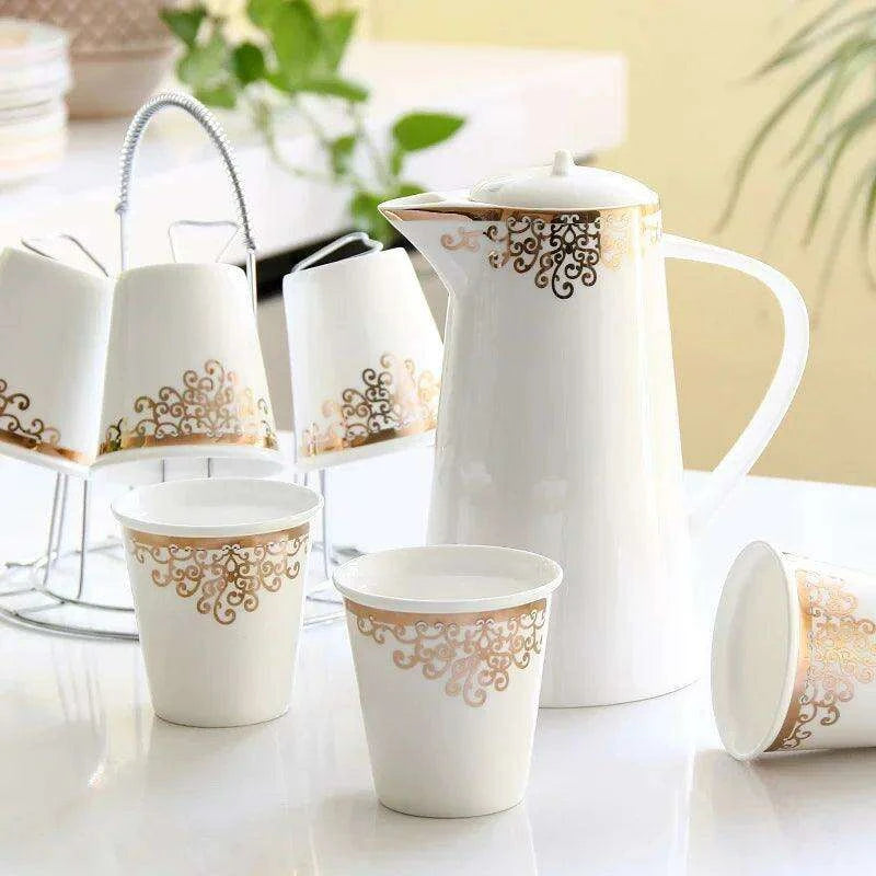 Sophisticated Bone China Tea Set - Classic Vintage Collection - Très Elite