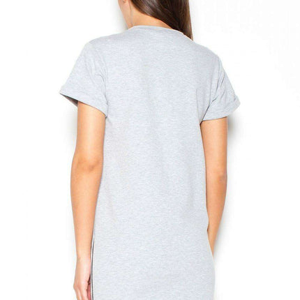 Sophisticated Casual Zip-Up Sweater Dress by Katrus - Très Elite