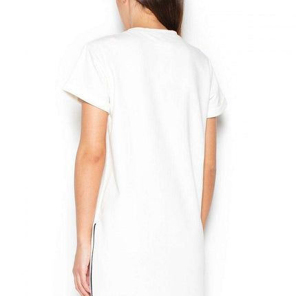 Sophisticated Casual Zip-Up Sweater Dress by Katrus - Très Elite