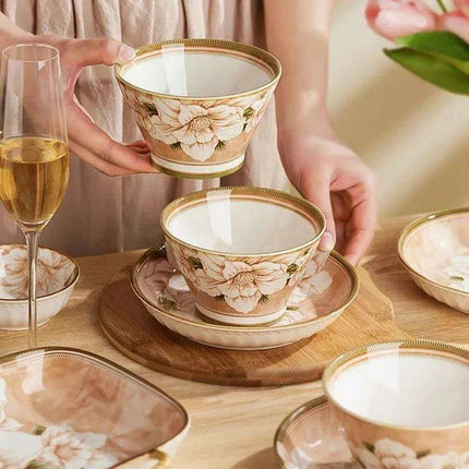 Sophisticated Ceramic Dining Essentials Set for Elegant Table Settings - Très Elite