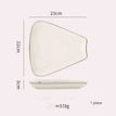 9inch plate beige