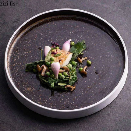 Sophisticated Ceramic Plate Collection for Elevated Dining Experiences - Très Elite