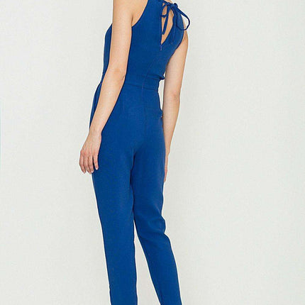 Sophisticated Chain-Detail Jumpsuit - Très Elite