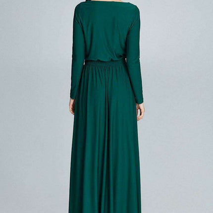 Sophisticated Chiffon Maxi Dress - Très Elite