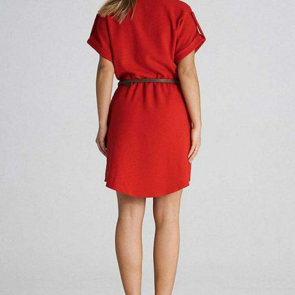 Sophisticated Collared Everyday Dress - Très Elite