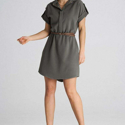 Sophisticated Collared Everyday Dress