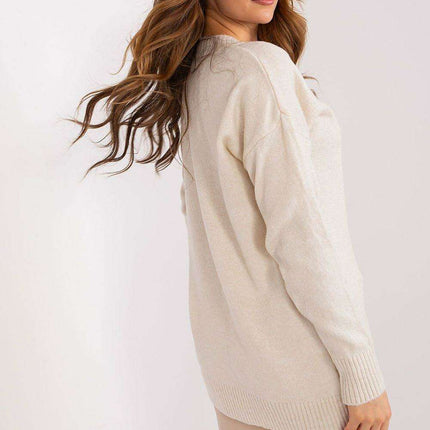 Sophisticated Contemporary Knit Sweater with Timeless Elegance - Très Elite