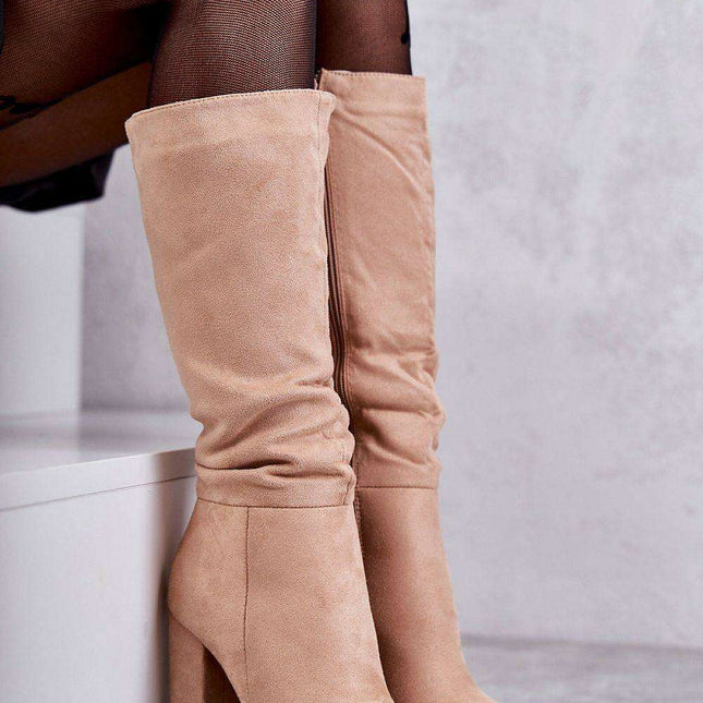 Sophisticated Cossack Heel Boots - Model 191047