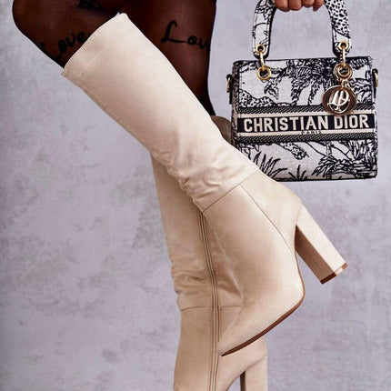Sophisticated Cossack Heel Boots - Model 191047 - Très Elite