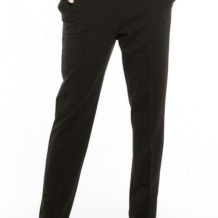 Sophisticated Cotton Blend Women's Trousers - Très Elite