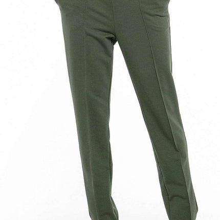 Sophisticated Cotton Blend Women's Trousers - Très Elite