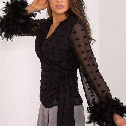Sophisticated Cotton Blouse by Lakerta - Très Elite