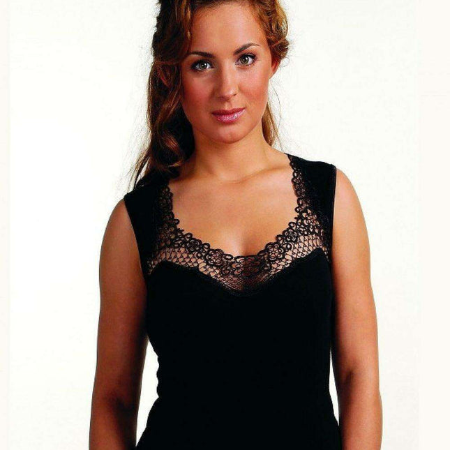 Sophisticated Cotton Blouse with Trendy Wide Straps