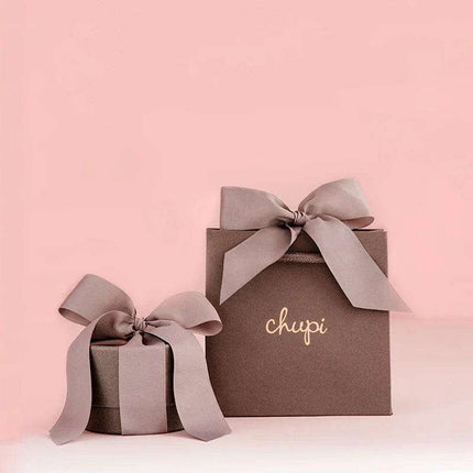 Sophisticated Custom Pink Jewelry Gift Bags with Gold Foil Logo - 500 Pieces - Très Elite