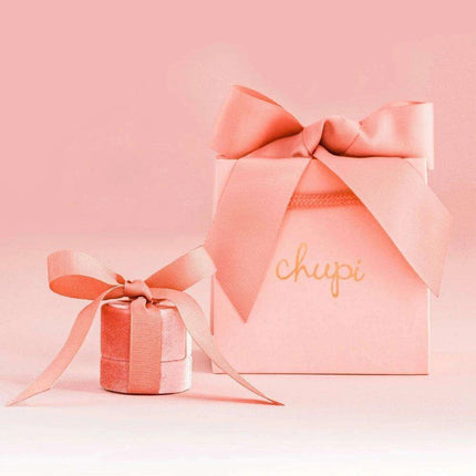 Sophisticated Custom Pink Jewelry Gift Bags with Gold Foil Logo - 500 Pieces - Très Elite