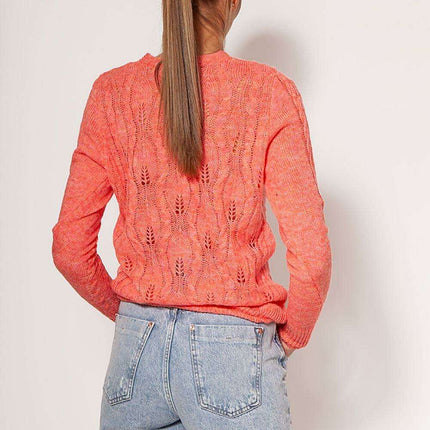 Sophisticated Deep V-Neck Knit Cardigan - Très Elite
