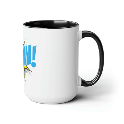 Sophisticated Dual-Hued Ceramic Coffee Mugs - Maison d'Elite Series - Très Elite
