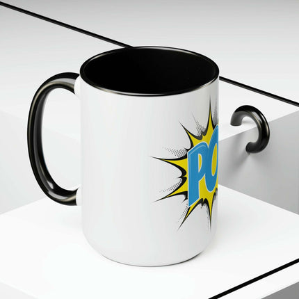 Sophisticated Dual-Hued Ceramic Coffee Mugs - Maison d'Elite Series - Très Elite