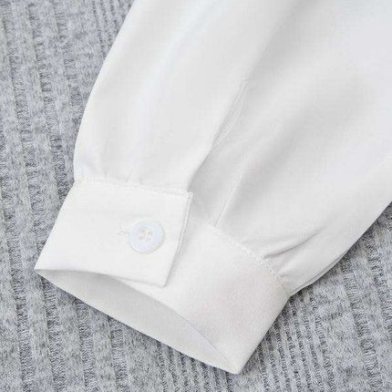 Sophisticated Dual-Layered Blouse for the Contemporary Woman - Très Elite
