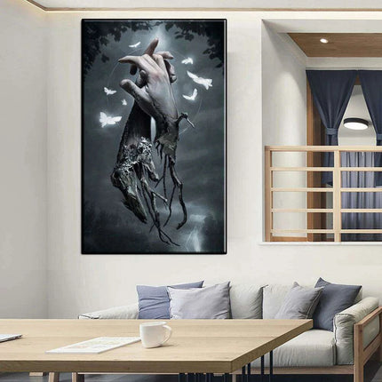 Sophisticated Elegance: Withered Touch Canvas Print for a Stylish Home Transformation - Très Elite
