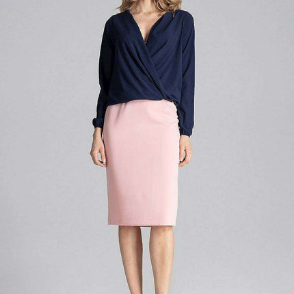 Sophisticated Envelope Neck Women's Top - Très Elite