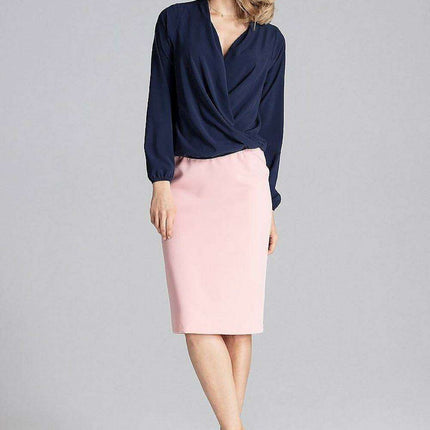 Sophisticated Envelope Neck Women's Top - Très Elite