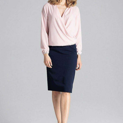 Sophisticated Envelope Neck Women's Top - Très Elite
