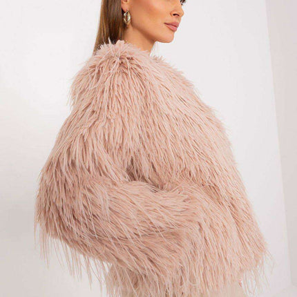 Sophisticated Faux-Fur Accent Jacket - Très Elite