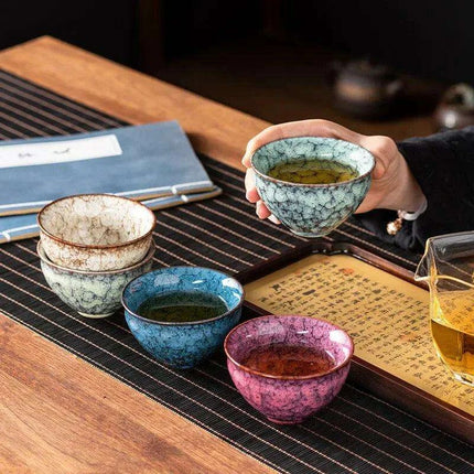 Sophisticated Five-Element Ceramic Tea Set for Home Elegance and Thoughtful Gifting - Très Elite
