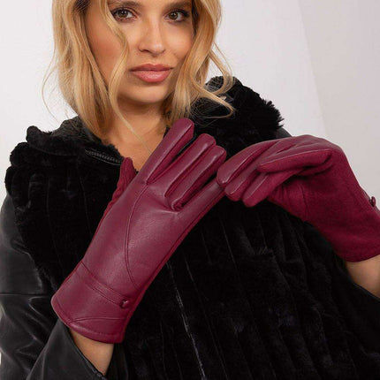 Sophisticated Floral Embroidered Touchscreen Gloves for Women - Très Elite