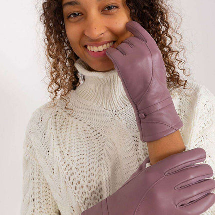 Sophisticated Floral Embroidered Touchscreen Gloves for Women - Très Elite