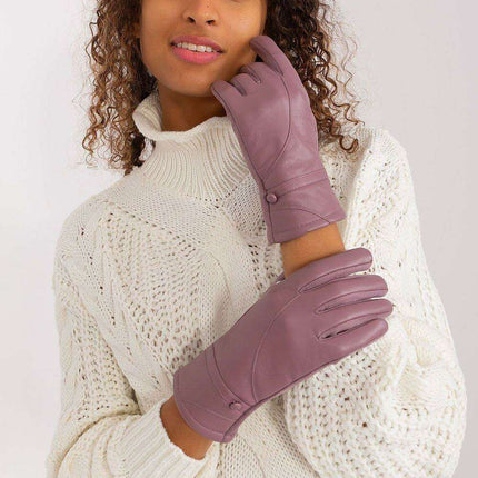 Sophisticated Floral Embroidered Touchscreen Gloves for Women - Très Elite