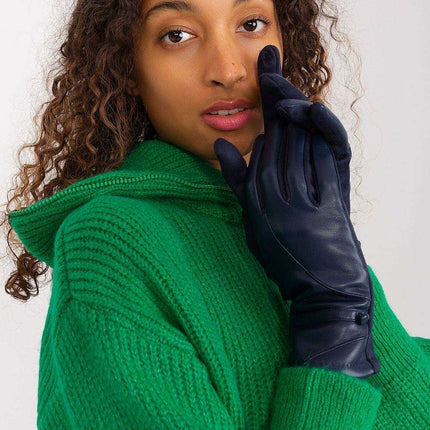 Sophisticated Floral Embroidered Touchscreen Gloves for Women - Très Elite