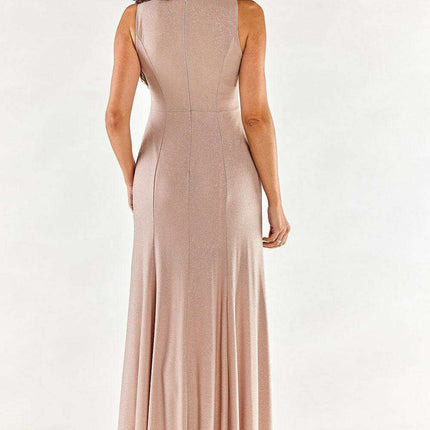 Sophisticated Front-Slit Evening Gown - Très Elite