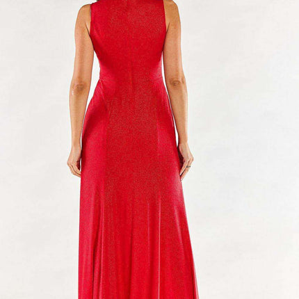 Sophisticated Front-Slit Evening Gown - Très Elite