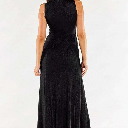 Sophisticated Front-Slit Evening Gown - Très Elite