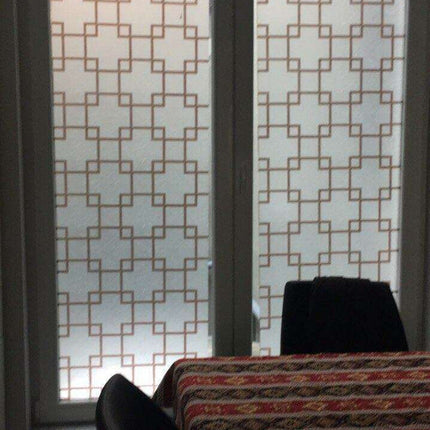 Sophisticated Frosted Glass Window Film: Elevate Your Home's Aesthetic