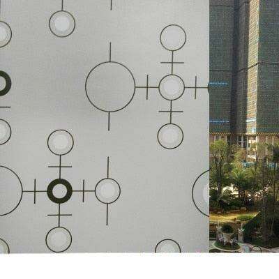 Sophisticated Frosted Glass Window Film: Elevate Your Home's Aesthetic