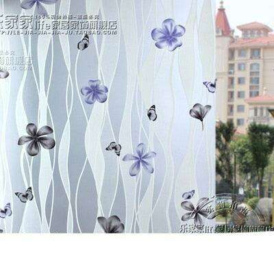 Sophisticated Frosted Glass Window Film: Elevate Your Home's Aesthetic