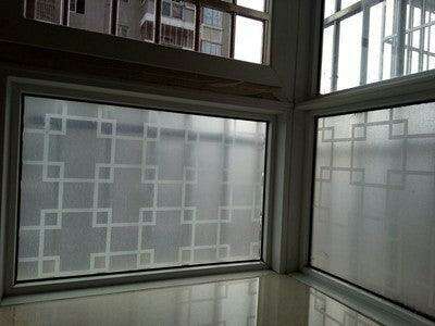 Sophisticated Frosted Glass Window Film: Elevate Your Home's Aesthetic