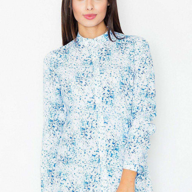 Sophisticated Gold-Buttoned Knit Shirt for Effortless Elegance