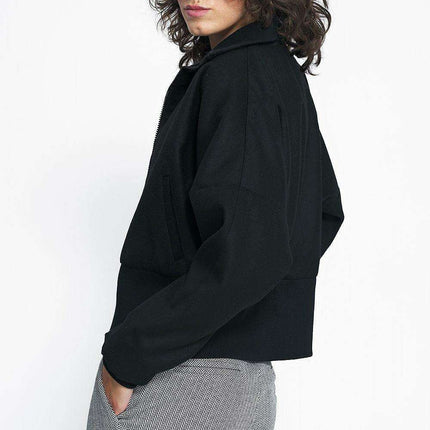 Sophisticated Herringbone Urban Coat Modern Wardrobe - Très Elite