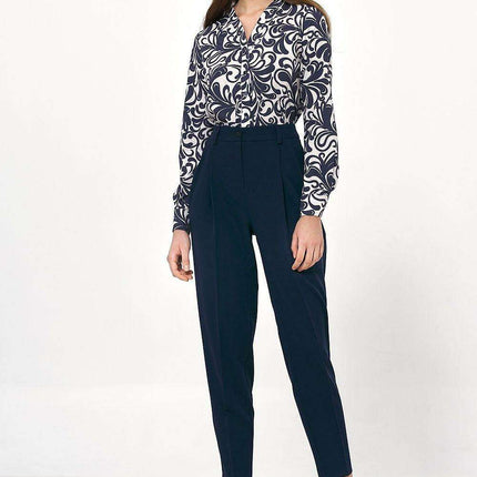 Sophisticated High Waisted Balloon Trousers For Women Nife